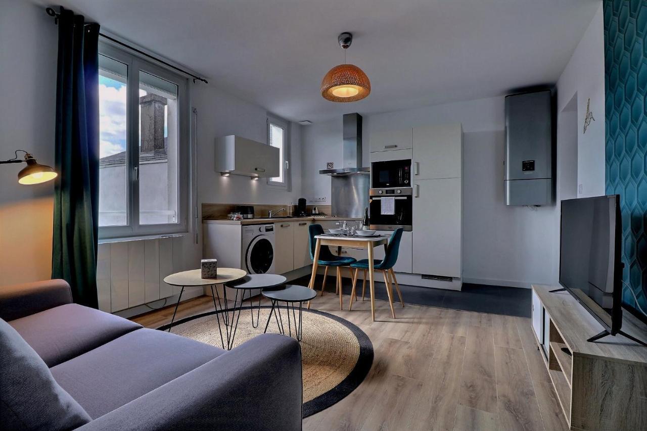 Appartement "Panna" Centre Ville De Vitre Exteriér fotografie